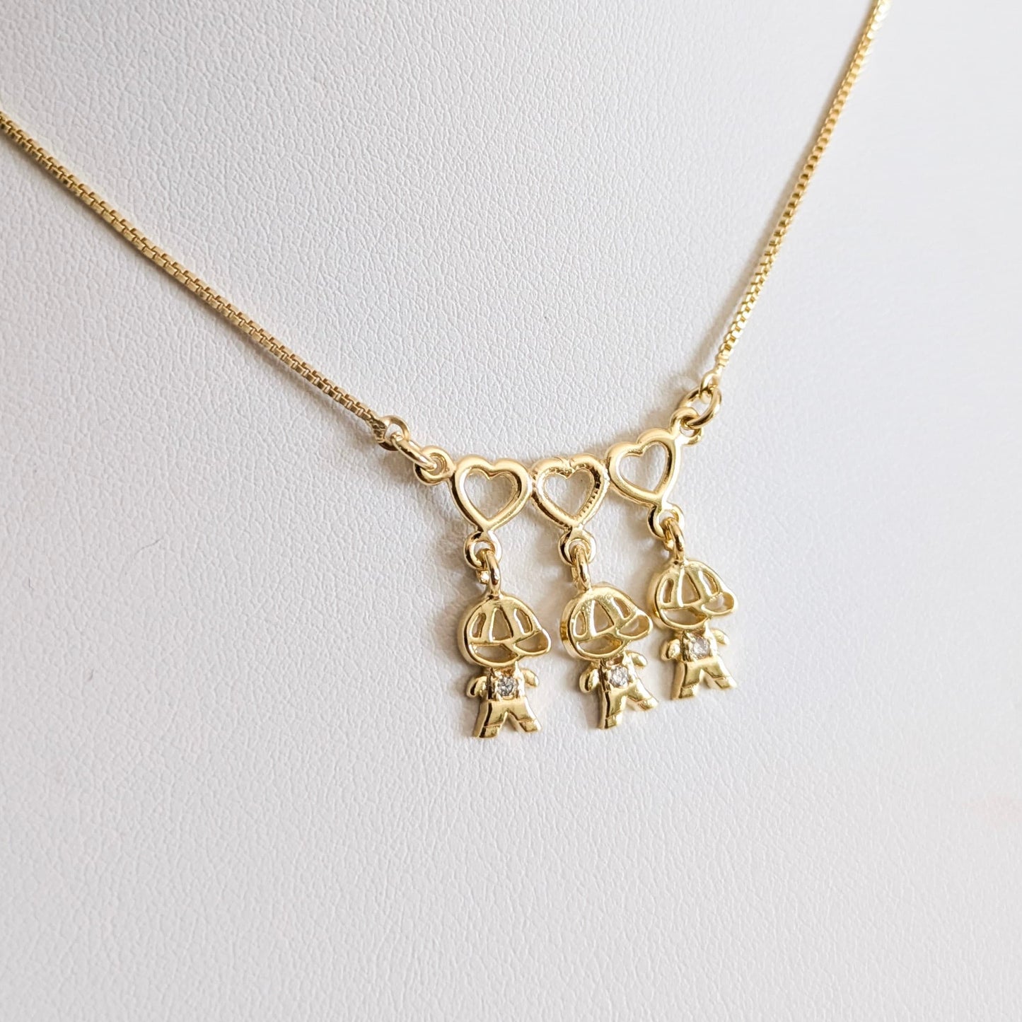 Three Boys Necklace