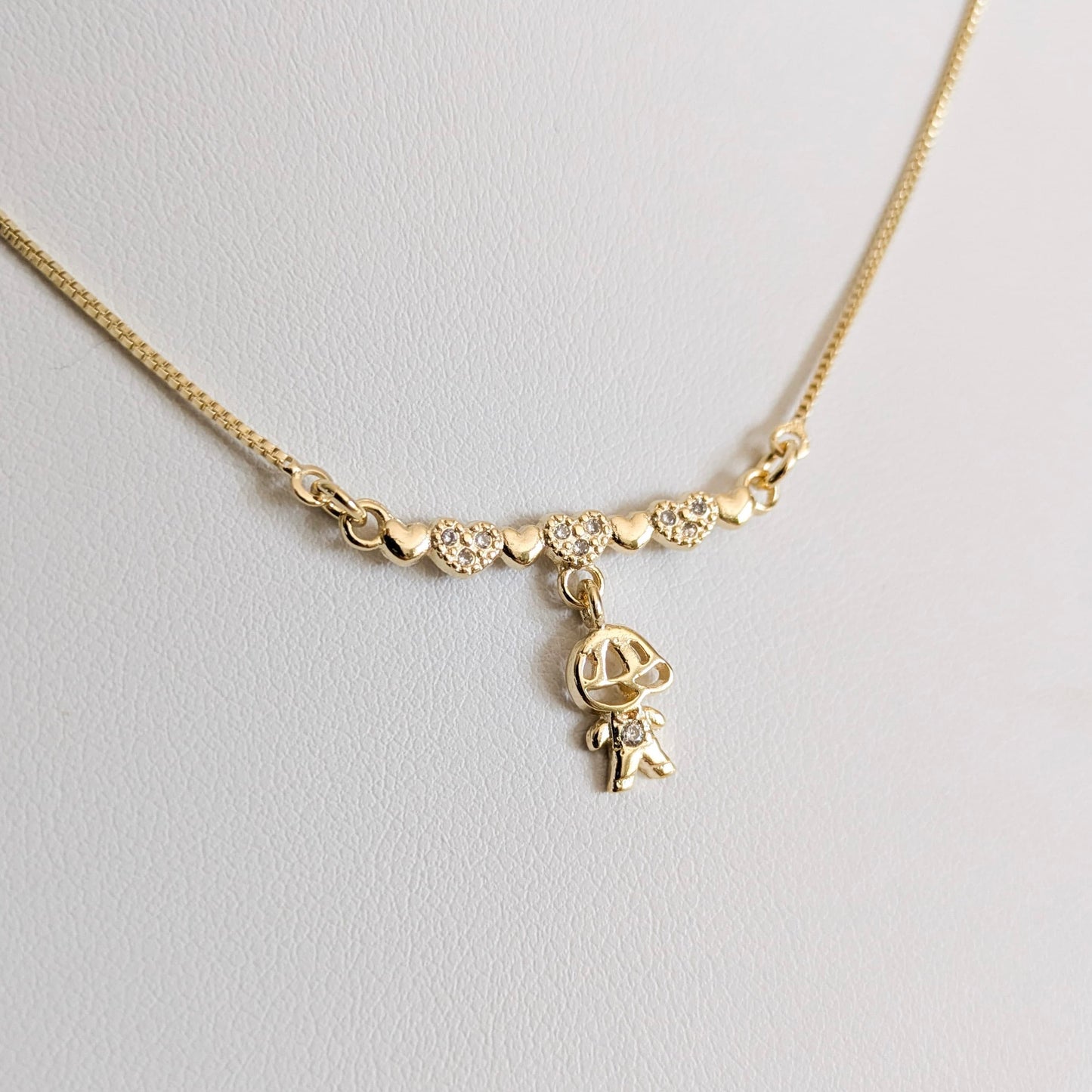 Boy Hearts Necklace