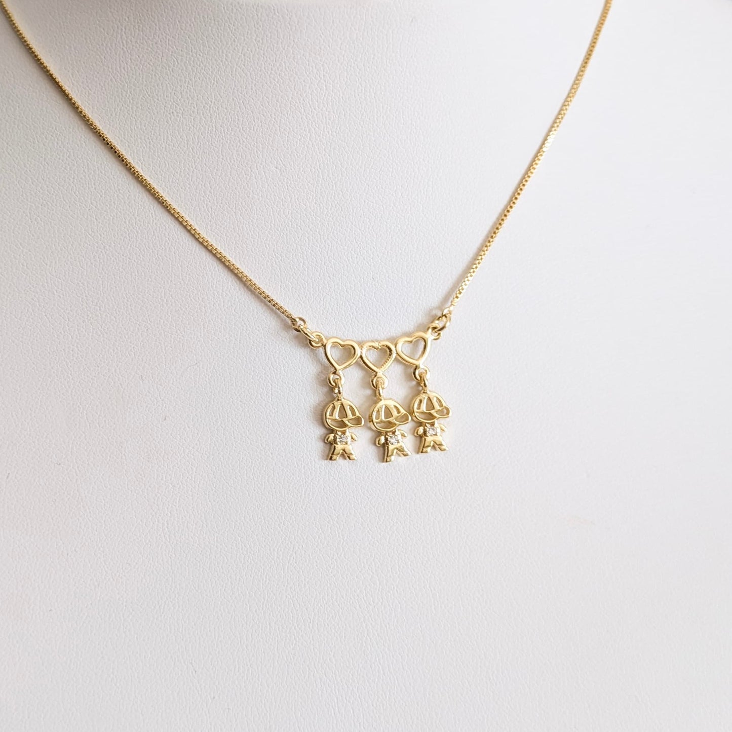 Three Boys Necklace