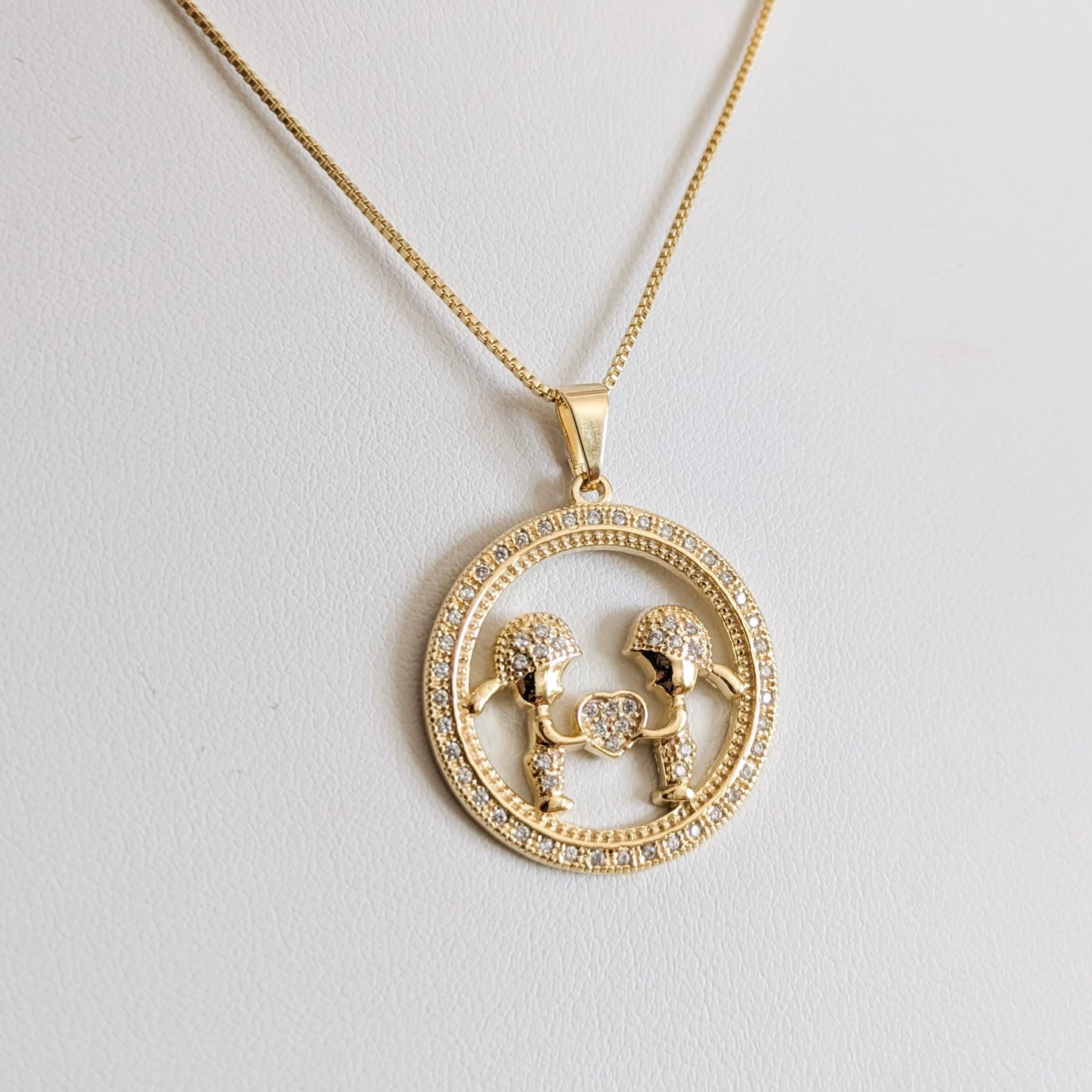 Two Boys Necklace