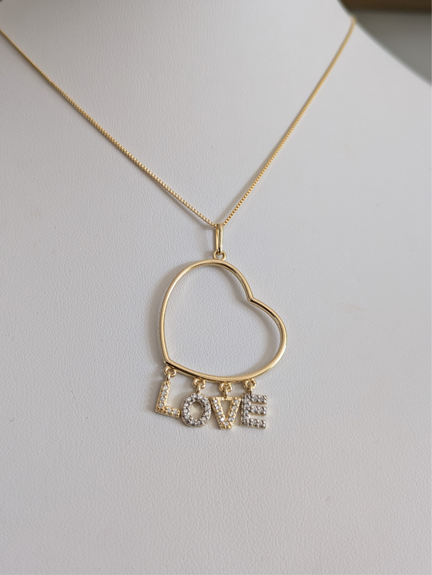 Love pendant necklace