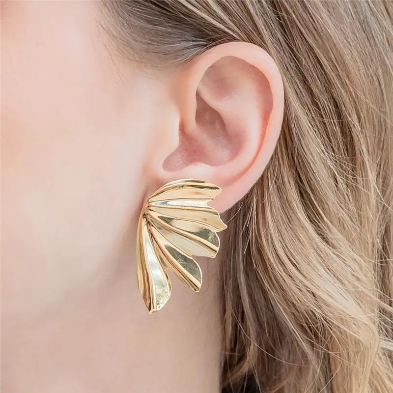 Flower earrings