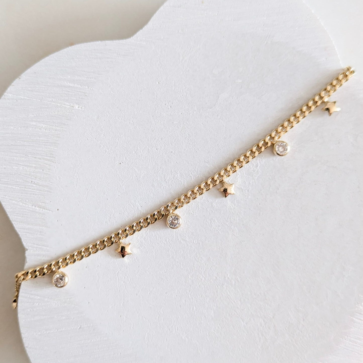 Stars anklet
