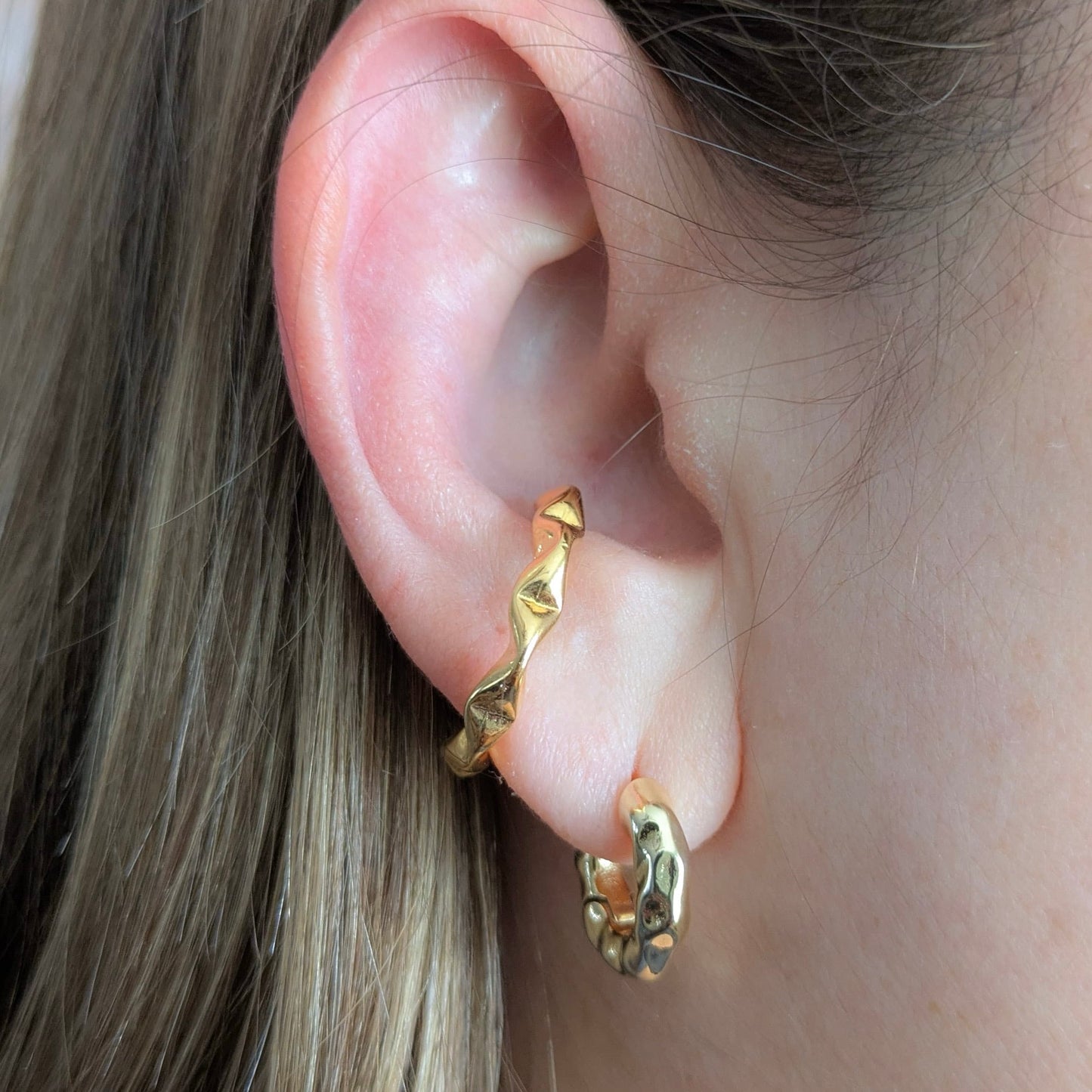 Glam fake piercing