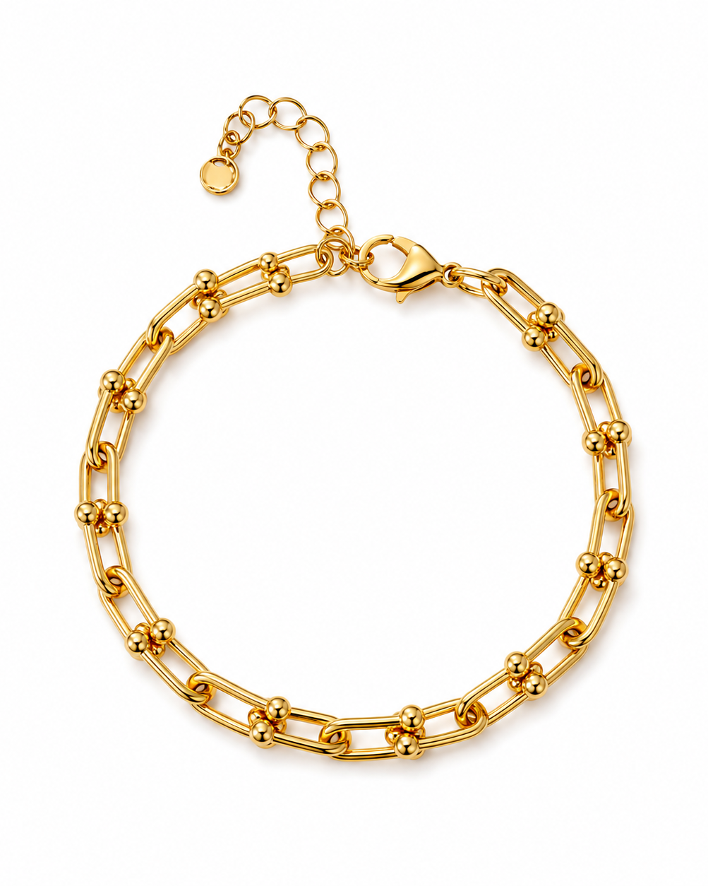 Golden Link Bracelet