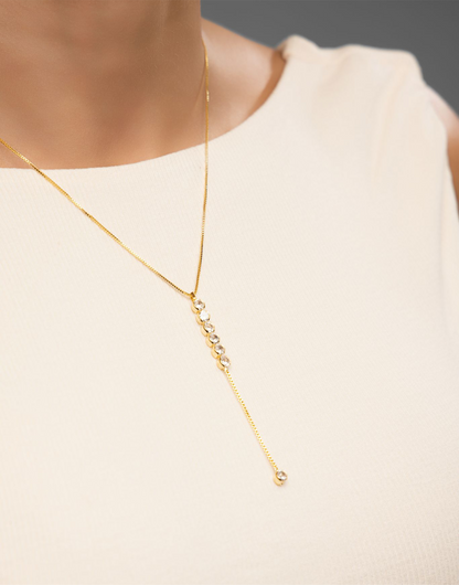 Colar Lariat Minimalista Amariss