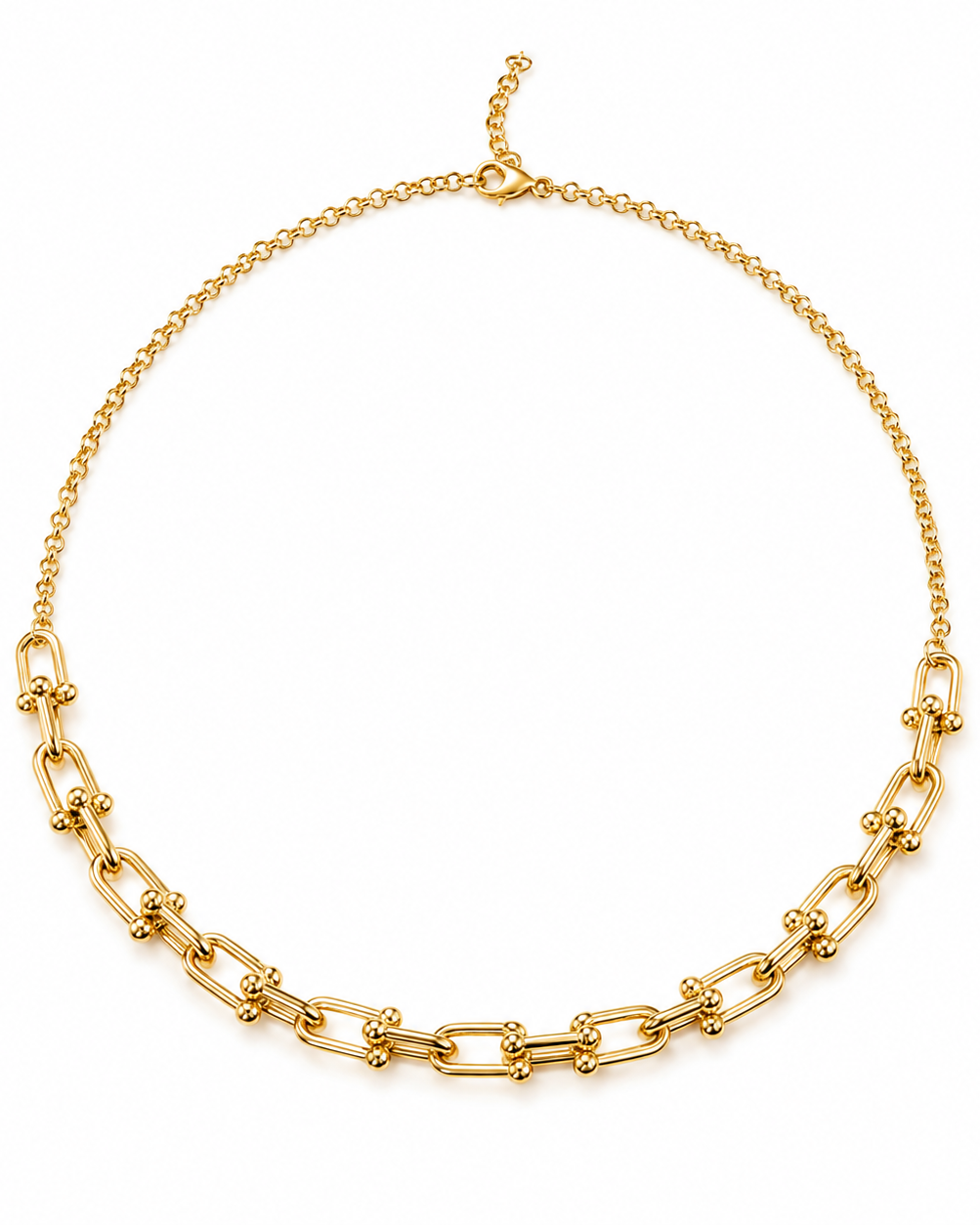 Golden Link Necklace