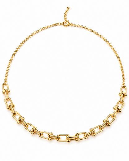 Golden Link Necklace