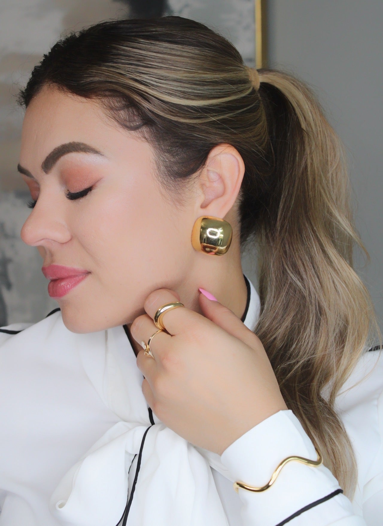 Amariss modern earrings