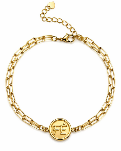 Pulseira Moeda da Fé