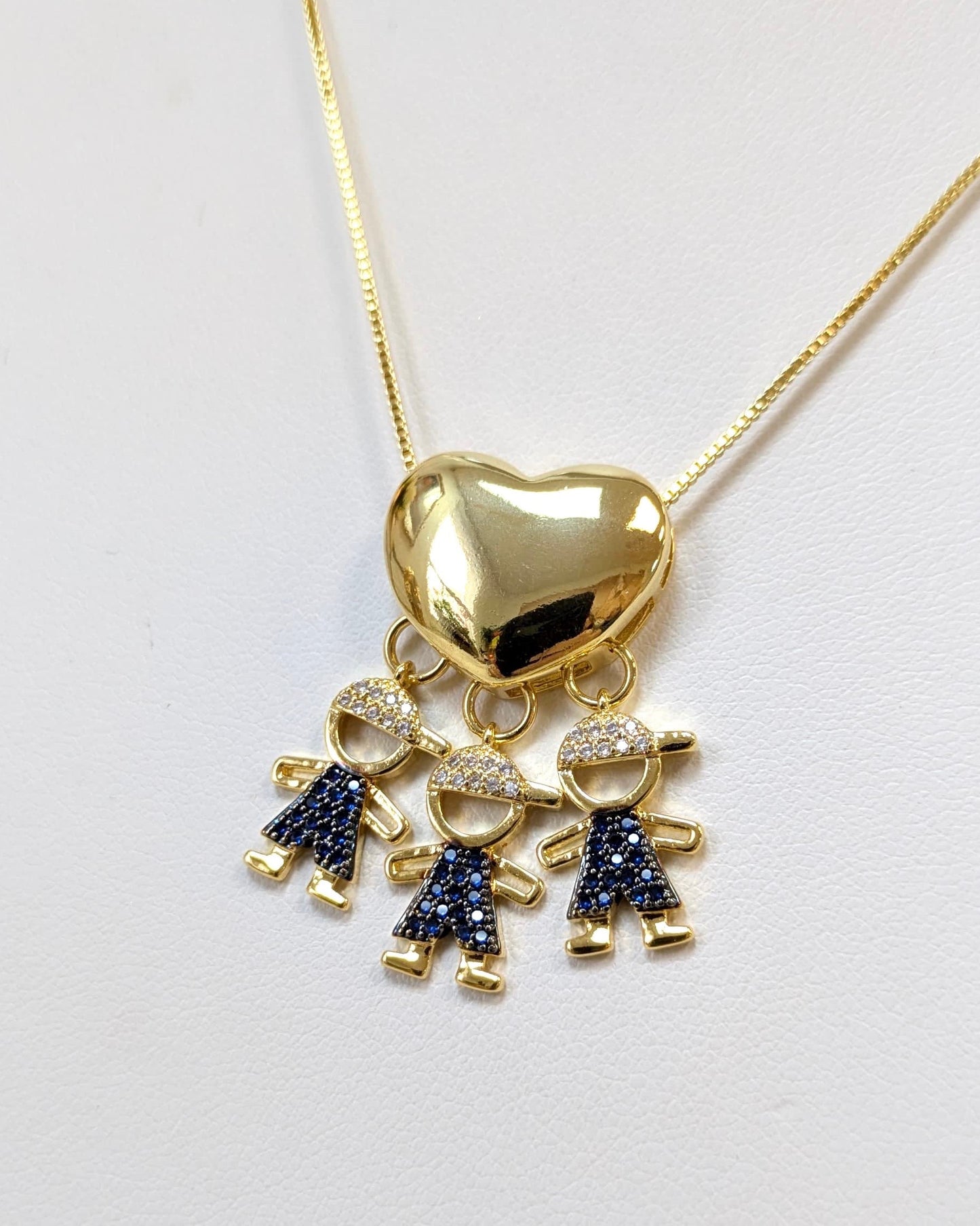 Little Loves Necklace - Three Boys