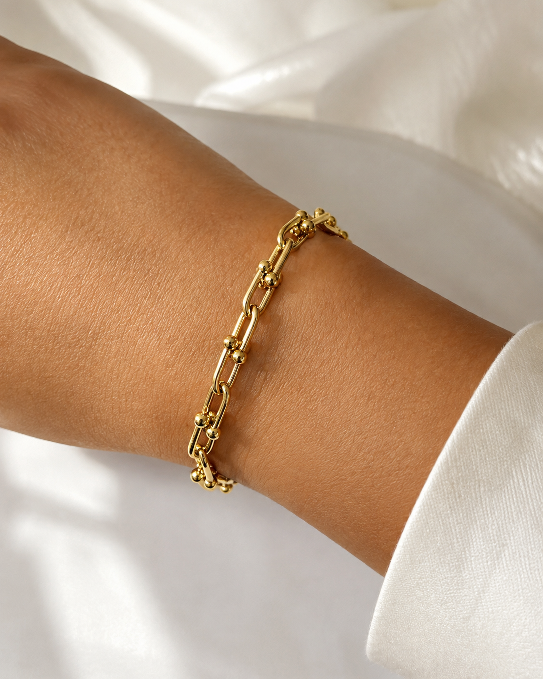 Golden Link Bracelet