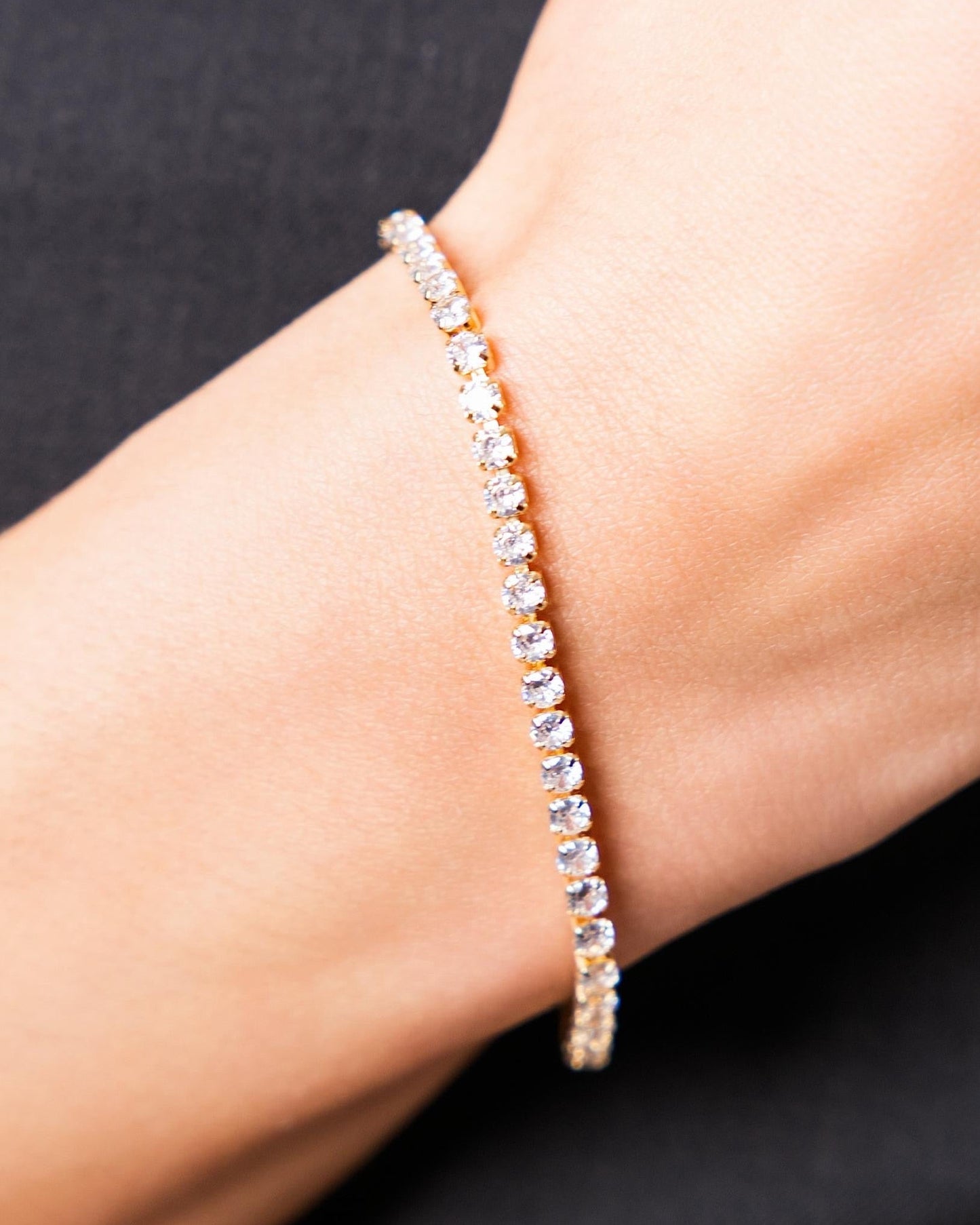 Crystal Tennis Bracelet
