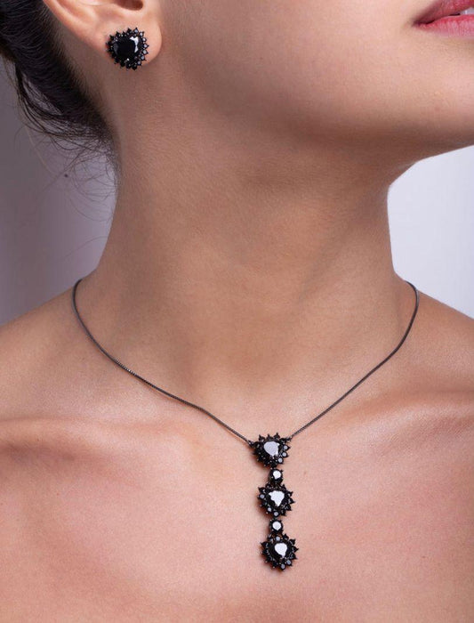 Midnight Cascade Necklace