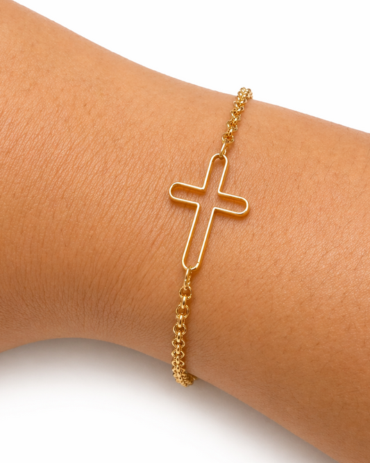 Cross Link Bracelet