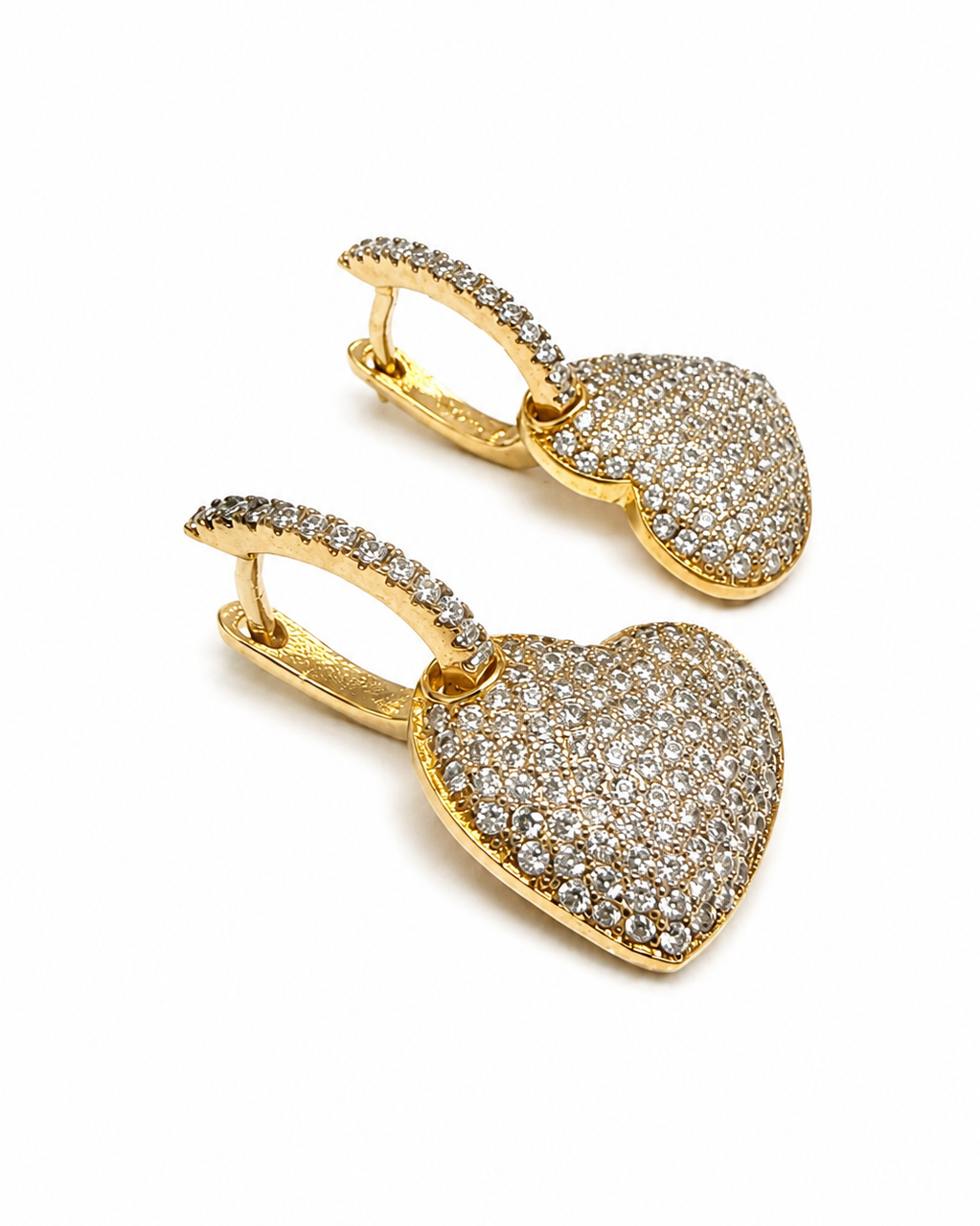 Heart Hoop Earrings