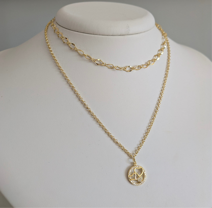 Layered Love Necklace Set