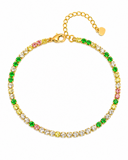 Color Tennis Bracelet