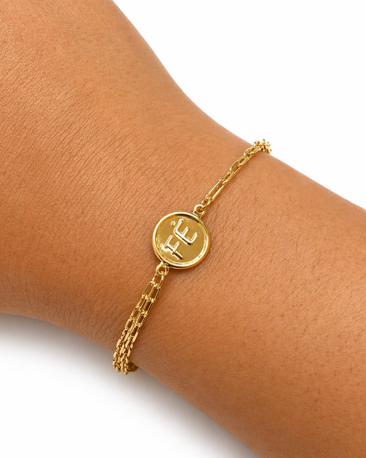 Faith Coin Bracelet