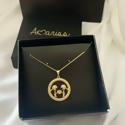 Colar Amariss Família Amor – Dois Meninos
