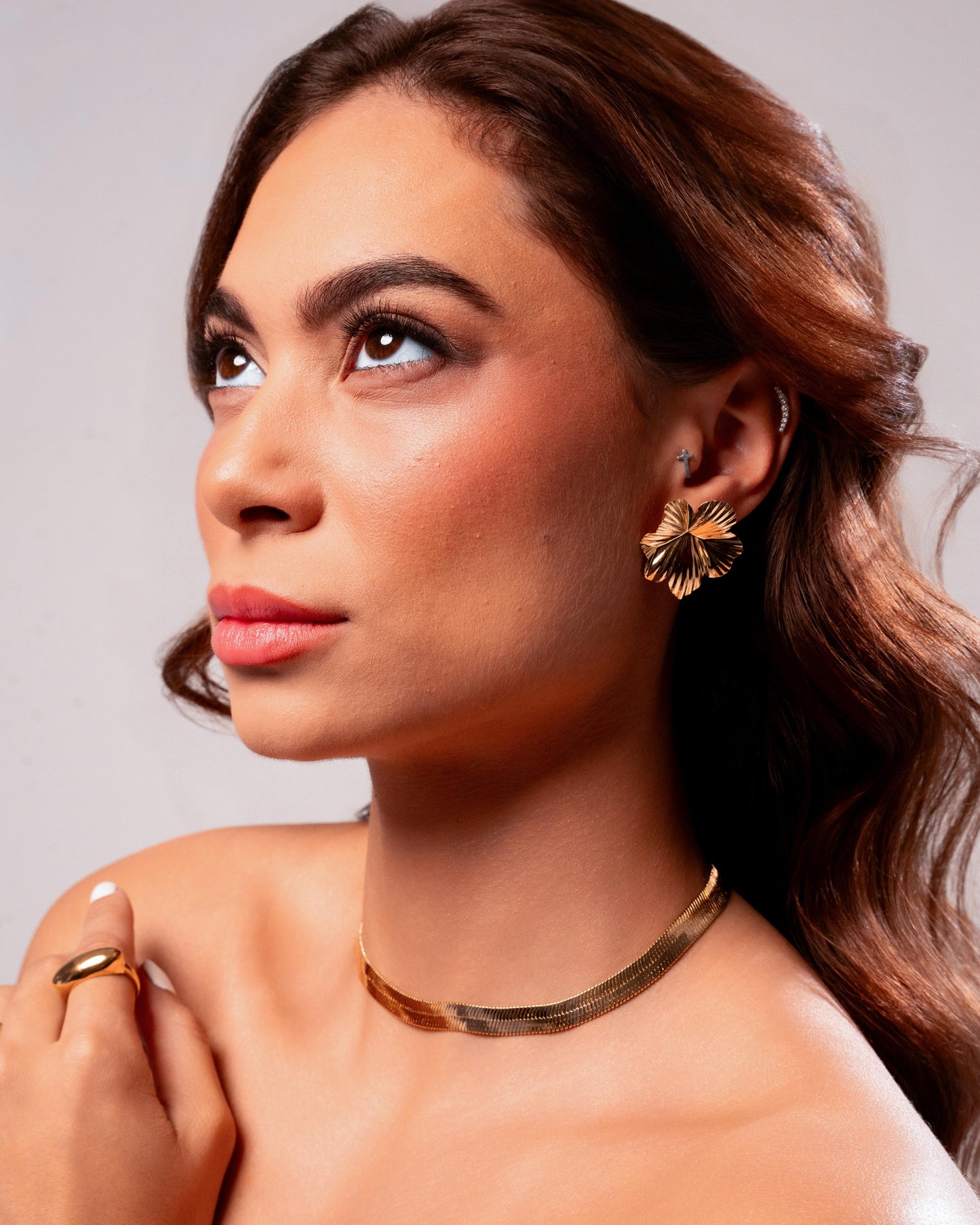 Golden Bloom Earrings