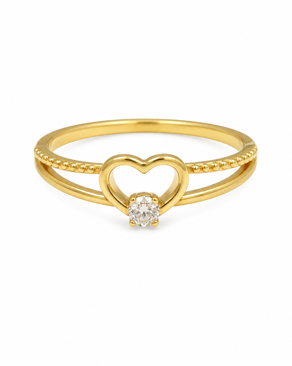 Luna Heart Ring